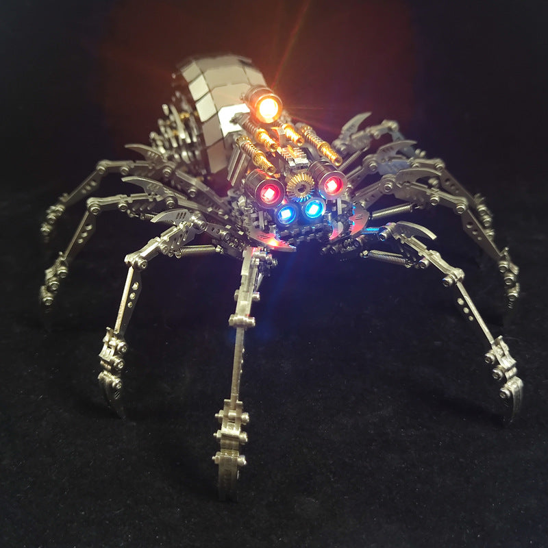 Spider King Plus Mechanical Insect Metal Model Puzzle