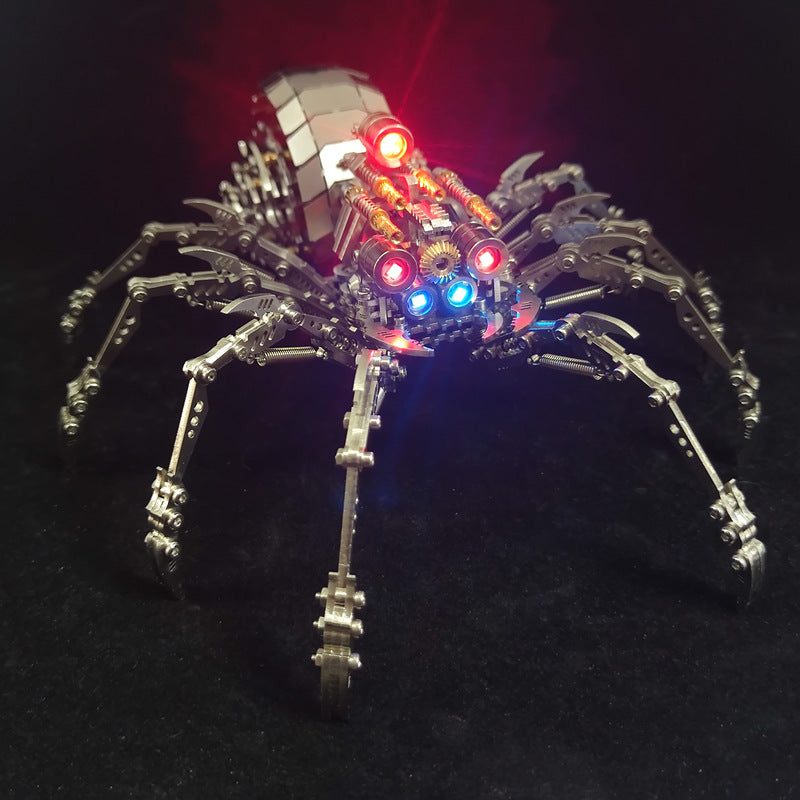 Spider King Plus Mechanical Insect Metal Model Puzzle