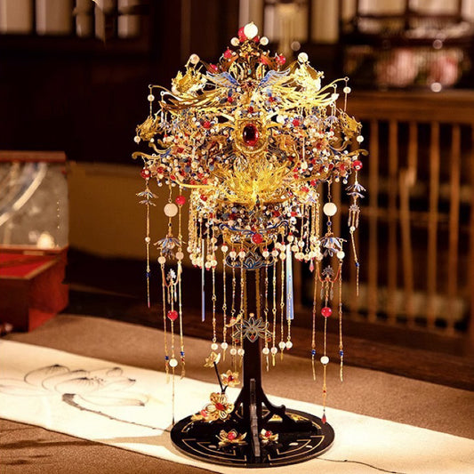 Exploring the Beauty and History of the Chinese Phoenix Crown (Fengguan)